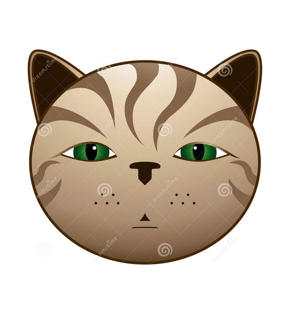 Çocuklar İçin  Kedi Hazır Maske Şablonları 